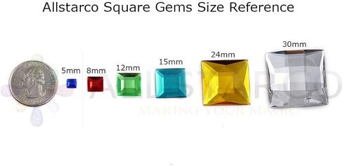 Butterfly Self Adhesive Acrylic Rhinestones Plastic Face Gems Stick On Body Jewels for DIY Cards and Invitations Crafts Bling Sticker - 5 Sheets - 250PCS (10mm Green Emerald) in Kuwait