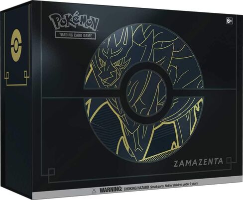 Pokemon POK82743 Pokémon TCG: Sword & Shield Elite Trainer Box Plus Zacian/Zamazenta (one at Random), Mixed Colours in Saudi Arabia