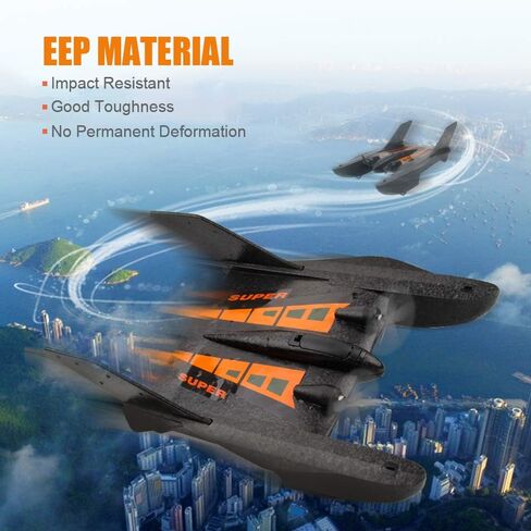 GoolRC FX815 RC Plane, 2 Channels 2.4Ghz Remote Control Airplane, Ready to Fly EPP Foam Aircraft Model for Kids and Adult in Saudi Arabia