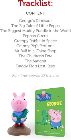 Tonies George Audio Play Character from Peppa Pig in Saudi Arabia