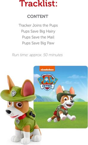 Tonies Tracker Audio Play Character from Paw Patrol in Saudi Arabia