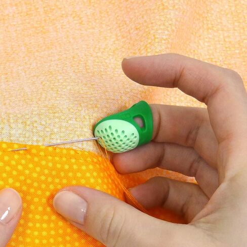 Dritz 204-S Soft Comfort Thimble, Size Small,Green in Saudi Arabia