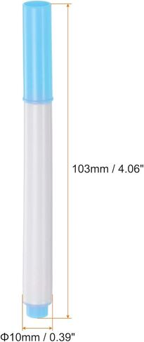 HARFINGTON 12pcs Disappearing Ink Fabric Marker Pen Erasable Ink Fabric Sewing Marking Pens Water Soluble Ink Tailor's Pen Marking and Tracing Tools for Quilting, Dressmaking, Blue in Kuwait