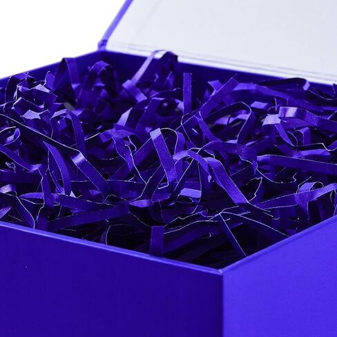 هولمارك صندوق هدايا ارجواني مقاس 7 انش بغطاء وحشو ورق ممزق لعيد الفصح وعيد الام وحفلات الزفاف والتخرج واعياد الميلاد وهدايا وصيفات العروس وغيرها in Kuwait