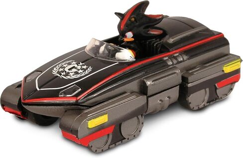 NKOK Sonic The Hedgehog All-Stars Racing Transformed Shadow Pull Back Racer; No Batteries Required; Pull Back, Let go, and Watch Shadow Race,Black Large in Saudi Arabia