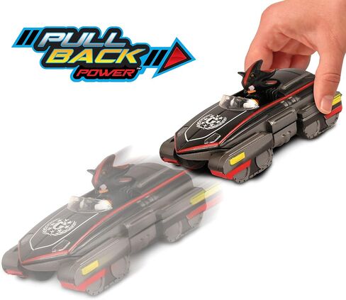 NKOK Sonic The Hedgehog All-Stars Racing Transformed Shadow Pull Back Racer; No Batteries Required; Pull Back, Let go, and Watch Shadow Race,Black Large in Saudi Arabia