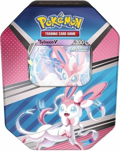 Pokémon TCG: V Heroes Tin Espeon (1 Foil Card & 4 Booster Packs),Single,Multicolor in Saudi Arabia