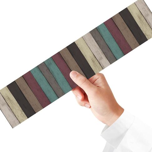 Multicolored Wood Bulletin Board Border Straight Border Trim for Classroom Decoration in Kuwait