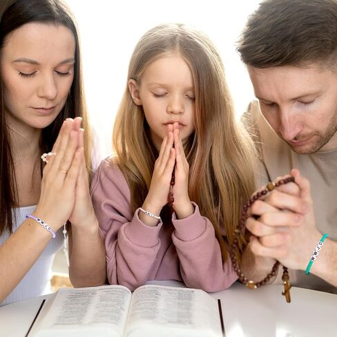 YANCHUN 25 قطعة أساور WWJD ماذا سيفعل يسوع أساور للنساء أساور مسيحية دينية WWJD أساور حزمة أساور يسوع هدايا عيد الميلاد للنساء والرجال المراهقين in Kuwait