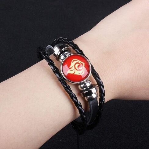 Soyusunny Genshin Impact Bracelet with 7 Pack Anime Luminous Bracelets Accessories in Saudi Arabia