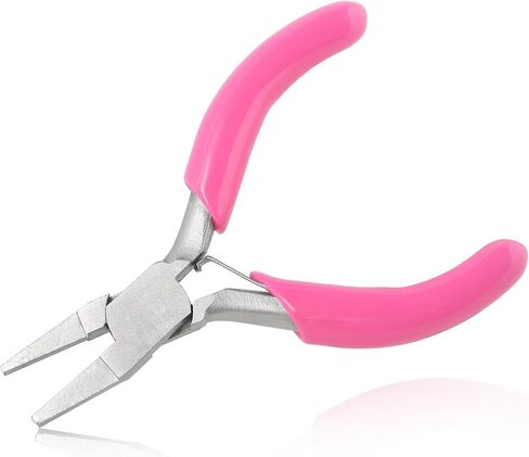 LEONTOOL كماشة الأنف الطويلة الصغيرة كماشة الأنف بإبرة صغيرة 3 بوصة كماشة الأنف سلسلة لصنع المجوهرات كماشة صغيرة أدوات صنع المجوهرات للانحناء واللف in Kuwait