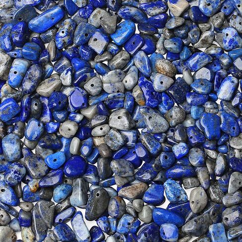 ZHIYUXI 400pcs Fluorite Crystal Beads 5-8mm Beads for Crafts Gemstones 2 Strands Irregular Stone Loose Rocks Beads for Bracelet Making Hole Drilled Natural Crystal Chips Jewelry Making DIY Necklace in Kuwait