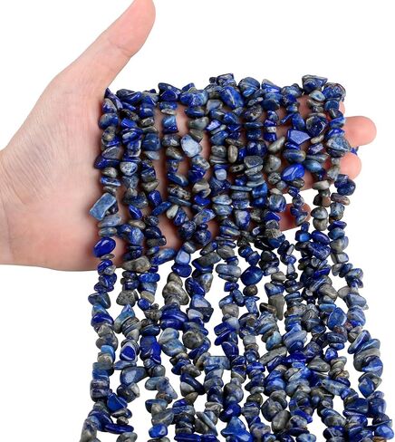 ZHIYUXI 400pcs Fluorite Crystal Beads 5-8mm Beads for Crafts Gemstones 2 Strands Irregular Stone Loose Rocks Beads for Bracelet Making Hole Drilled Natural Crystal Chips Jewelry Making DIY Necklace in Kuwait