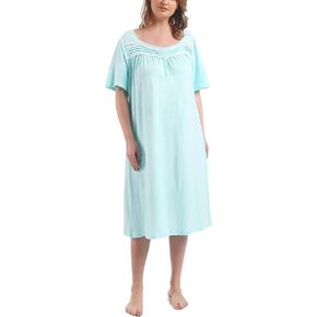100% Cotton Nightgowns for Women Plus Size Nightgowns Soft Cotton Ladies Nightdress Sleepwear