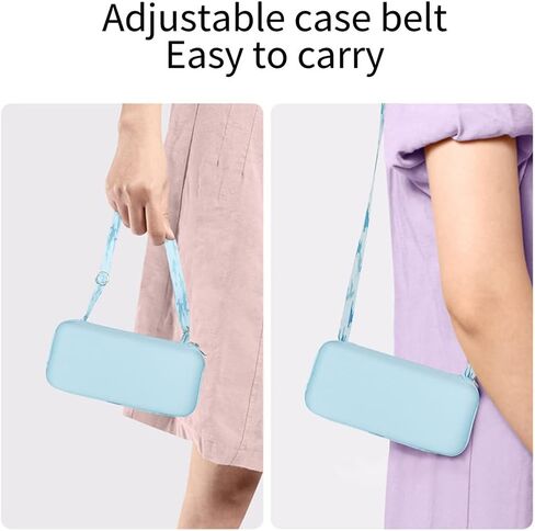 Dlin Small Mini Travel Sun Umbrella for Purse With Case, Compact UV Umbrella Protection, Lightweight & Portable parasol, Outdoor Sun&Rain Umbrellas for Women and Girls in Saudi Arabia