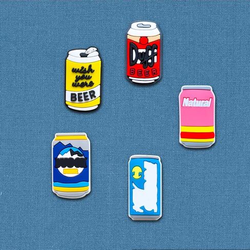 Xaldrichasta 25 سحر حذاء الشراب لسد الصنادل المطابقة المختلفة وأساور المعصم، سحر الكحول المكسيكي لهدايا الحفلات للبالغين in Kuwait