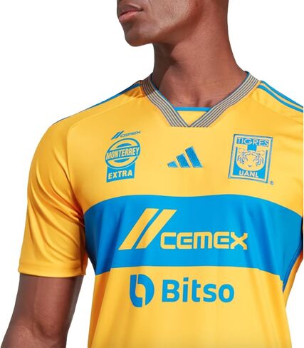 قميص كرة القدم للرجال Tigres TUANL 23/24 من adidas - تصميم حنين مع تقنية Aeroready عالية الأداء in Saudi Arabia