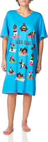 قمصان نوم نسائية بتصميم حيوان صغير أزرق من Hatley in Kuwait