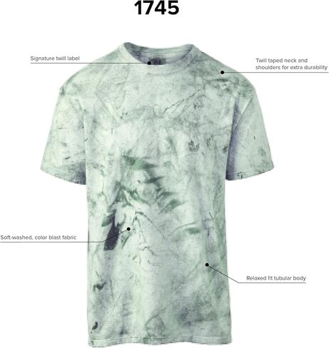 تي شيرت ملون بأكمام قصيرة ثقيل الوزن للبالغين من Comfort Colors، طراز 1745، عبوتان in Kuwait