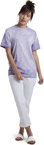 تي شيرت ملون بأكمام قصيرة ثقيل الوزن للبالغين من Comfort Colors، طراز 1745، عبوتان in Kuwait