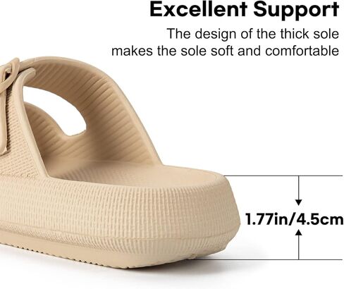 صنادل LongBay للنساء والرجال بإبزيم مزدوج قابل للتعديل من خلات فينيل الإيثيلين (EVA). in Kuwait