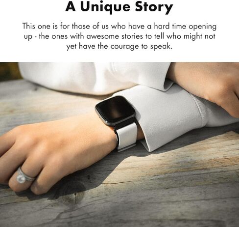 ZOX Inspirational & Motivational Android Watch Band – Uplifting, Stretch Watch Bands with Positive Affirmations made from Recycled Plastic – Gifts for Men, Women & Kids in Kuwait