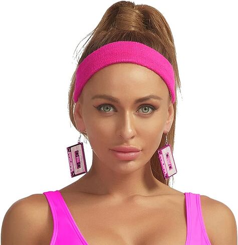 MIAIULIA Women Fashion Retro 1980s Style Costume Earring in Kuwait