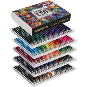 LBW Colored Pencils Oil Pencils Coloring Pencils Drawing Pencils Soft Cores Colored Pencils for Adult Coloring Books Kids Artists Beginners (72) in Kuwait