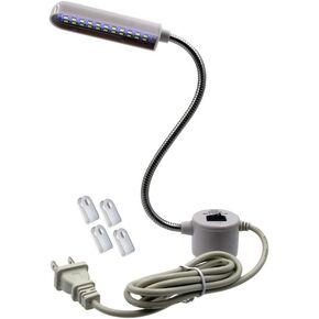 The Light Multipurpose LED Flexible Gooseneck Work Light with Magnetic Mounting Base, White Soft Light for Sewing, Quilting, Crafting, Lathes, Drill Presses, Workshop and more (33-LED Gooseneck Light) in Saudi Arabia