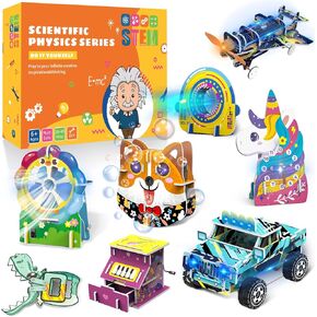 مجموعات 6 في 1 للأطفال الذين تتراوح أعمارهم بين 8 و12 عامًا، مجموعة أدوات بناء الحرف العلمية التعليمية، مجموعات نماذج سيارات خشبية، هدايا للأولاد الذين تتراوح أعمارهم بين 8 و9 و10 و11 و12 عامًا فما فوق، ألعاب ألغاز خشبية ثلاثية الأبعاد للأولاد والبنات in Kuwait