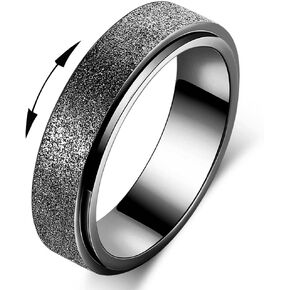 MHWTTY Fidget Spinner Ring Anxiety Ring for Women Fidget Rings for Anxiety Fidget Rings Anxiety Toys Anxiety Relief Ring Toys Fidget Spinner Ring Men Fidget Toys in Kuwait