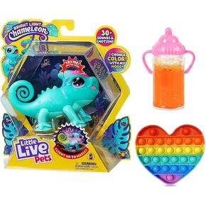 Increditoyz Little Live Bright Light Chameleon Interactive Color Change Light Up Toy with Magic Bottle Gift Set in Kuwait