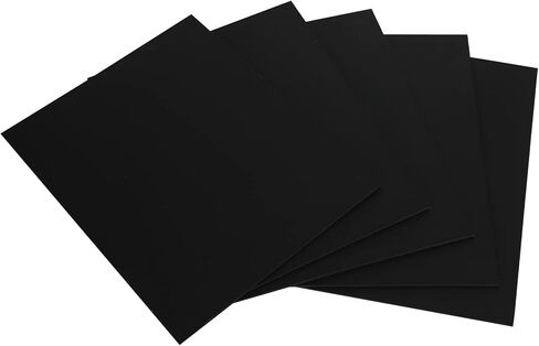 لوحات قماشية سوداء من Gredak للرسم، مقاس 11x14 بوصة 12 قطعة من القماش الأسود الفارغ، لوحات قماش قطنية 100%، مستلزمات الطلاء للبالغين، لوازم فنية مثالية للأكريليك والدهانات الزيتية in Kuwait