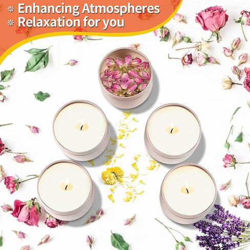 علب شمعة، 24 قطعة من علب الشمع لصنع الشموع بحجم 118 مل، علب تخزين صغيرة للحرف اليدوية وأعمال صناعة الشموع in Kuwait