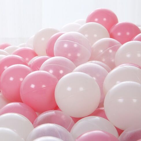 كرات PlayMaty Ball Pool Pit - 2.36 بوصة من الفثالات والبيسفينول A، كرات لعب بلاستيكية بلون المحيط للأطفال الصغار والرضع في خيمة اللعب، مجموعة تزيين حفلات حمام السباحة، حزمة من 70 (أزرق فاتح) in Kuwait