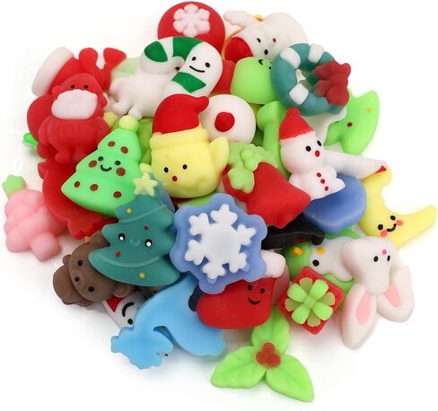 43PCS Easter Mochi Squishy Stress Relief Squishies Easter Basket Stuffers Gifts in Kuwait