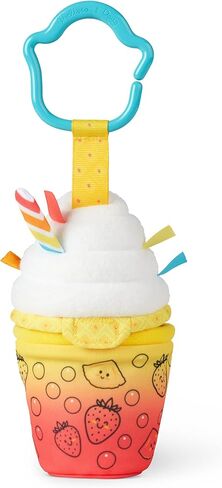 Melissa & Doug Multi-Sensory Bubble Tea Take-Along Clip-On Infant Toy | Sensory Toy for Infants | Developmental Toy for Toddlers | 0+ | Gift for Baby Boys or Baby Girls in Saudi Arabia