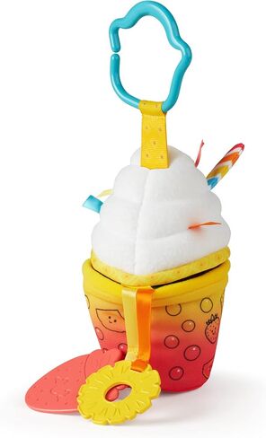 Melissa & Doug Multi-Sensory Bubble Tea Take-Along Clip-On Infant Toy | Sensory Toy for Infants | Developmental Toy for Toddlers | 0+ | Gift for Baby Boys or Baby Girls in Saudi Arabia