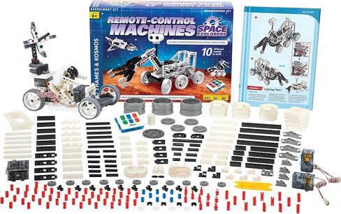Thames & Kosmos Remote-Control Machines: Space Explorers | Science & Engineering Stem Experiment Kit | Build 10 Real Working Models | Parents' Choice Gold Award Winner in Saudi Arabia