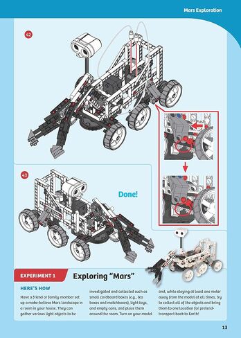 Thames & Kosmos Remote-Control Machines: Space Explorers | Science & Engineering Stem Experiment Kit | Build 10 Real Working Models | Parents' Choice Gold Award Winner in Saudi Arabia
