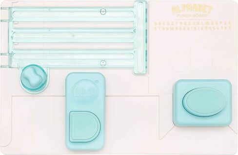 We R Memory Keepers - لوحة ثقب أبجدية صغيرة، خرامة ورقية، خرامة ورقية، خرامة ورقية، خرامة لوازم حرفية ورقية لصناعة خرامة ورقية لصنع البطاقات من أجل سجل القصاصات in Saudi Arabia