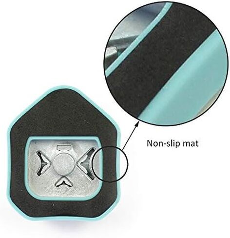 خرامة مستديرة للزاوية 3 في 1، خرامة مستديرة للزاوية، قاطعة تشذيب زاوية مستديرة لورق صور البطاقات، خرامة مستديرة للزوايا 3 اتجاهات، 4 مم 7 مم 10 مم خرامة مستديرة للحرف الورقية (أزرق) in Kuwait