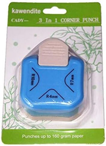 كادي (4مم 7 مم 10 مم) 3 في 1 Corner Round ounder Paper Punch in Kuwait