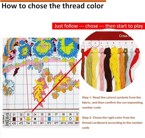 مجموعة خياطة متقاطعة مختومة بنمط خياطة متقاطعة لديكور المنزل، مجموعة تطريز قماشية مطبوعة مسبقا 11 قيراط - قطة ساحرة 12.6 انش × 15.7 انش in Kuwait