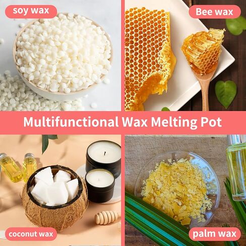 مجموعة صنع الشموع من بي سي دبليو دبليو، وعاء ذوبان، مذيب شمع الشموع، مستلزمات صنع الشموع، مذيب الشمع لصنع الشموع in Kuwait