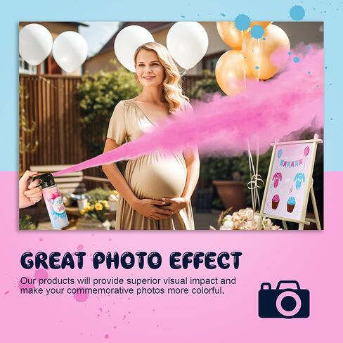 Gender Reveal Fire Extinguisher Color Blaster, 1 Blue Blaster for Baby Boy Gender Reveal in Kuwait