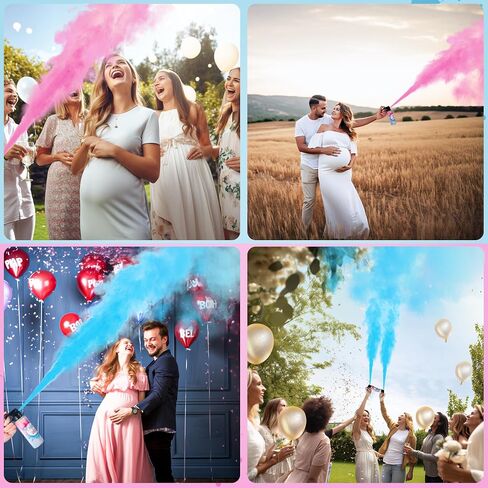 Gender Reveal Fire Extinguisher Color Blaster, 1 Blue Blaster for Baby Boy Gender Reveal in Kuwait