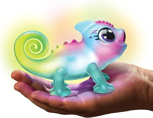 Increditoyz Little Live Bright Light Chameleon Interactive Color Change Light Up Toy with Magic Bottle Gift Set in Kuwait