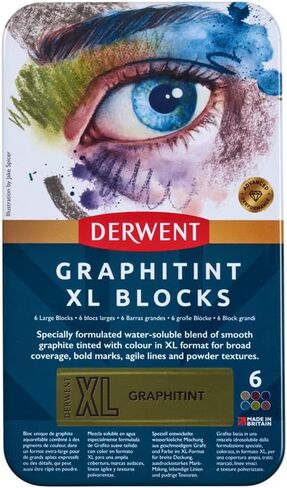 Derwent XL Charcoal Set of 6 in Saudi Arabia