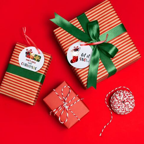 ايليكلاند 12 قطعة من الحلي السيراميك التسامي الفارغة مع شريط، اقراص سيراميك معلقة لعيد الميلاد، حلي فارغة مستديرة غير مكتملة، ديكور عيد الميلاد المعلق، ديكورات اشجار الكريسماس in Kuwait